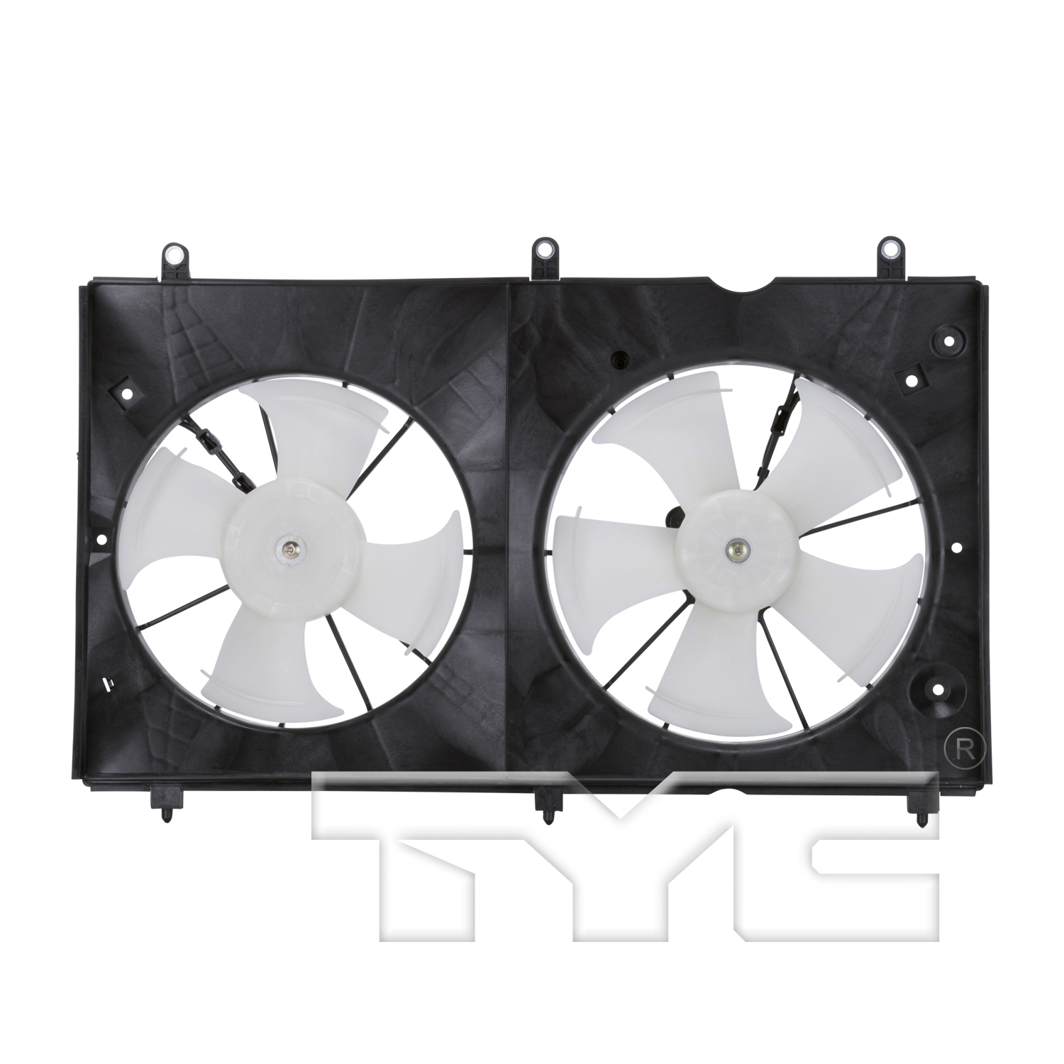 Aftermarket FAN ASSEMBLY/FAN SHROUDS for HONDA - ACCORD, ACCORD,03-06,Radiator cooling fan assy