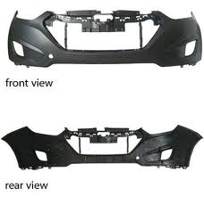 Aftermarket BUMPER COVERS for HYUNDAI - TUCSON, TUCSON,10-15,Front bumper cover