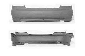 Aftermarket BUMPER COVERS for HYUNDAI - ACCENT, ACCENT,98-99,Rear bumper cover