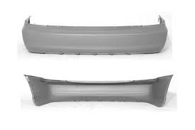 Aftermarket BUMPER COVERS for HYUNDAI - ACCENT, ACCENT,00-02,Rear bumper cover