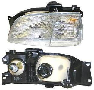 Aftermarket HEADLIGHTS for HYUNDAI - SCOUPE, SCOUPE,91-92,LT Headlamp assy composite