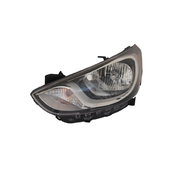 Aftermarket HEADLIGHTS for HYUNDAI - ACCENT, ACCENT,12-14,LT Headlamp assy composite