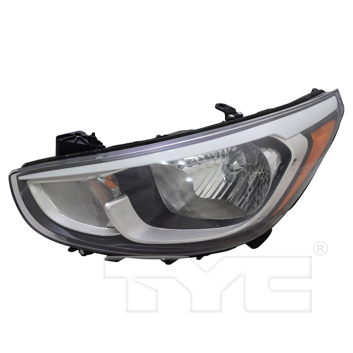 Aftermarket HEADLIGHTS for HYUNDAI - ACCENT, ACCENT,15-17,LT Headlamp assy composite