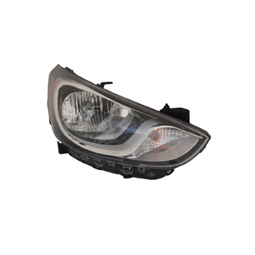 Aftermarket HEADLIGHTS for HYUNDAI - ACCENT, ACCENT,12-14,RT Headlamp assy composite