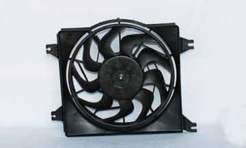 Aftermarket FAN ASSEMBLY/FAN SHROUDS for HYUNDAI - ACCENT, ACCENT,95-96,Radiator cooling fan assy
