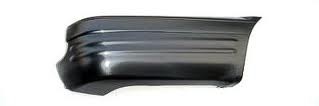 Aftermarket APRON/VALANCE/FILLER PLASTIC for ISUZU - RODEO, RODEO,00-04,RT Rear bumper extension outer