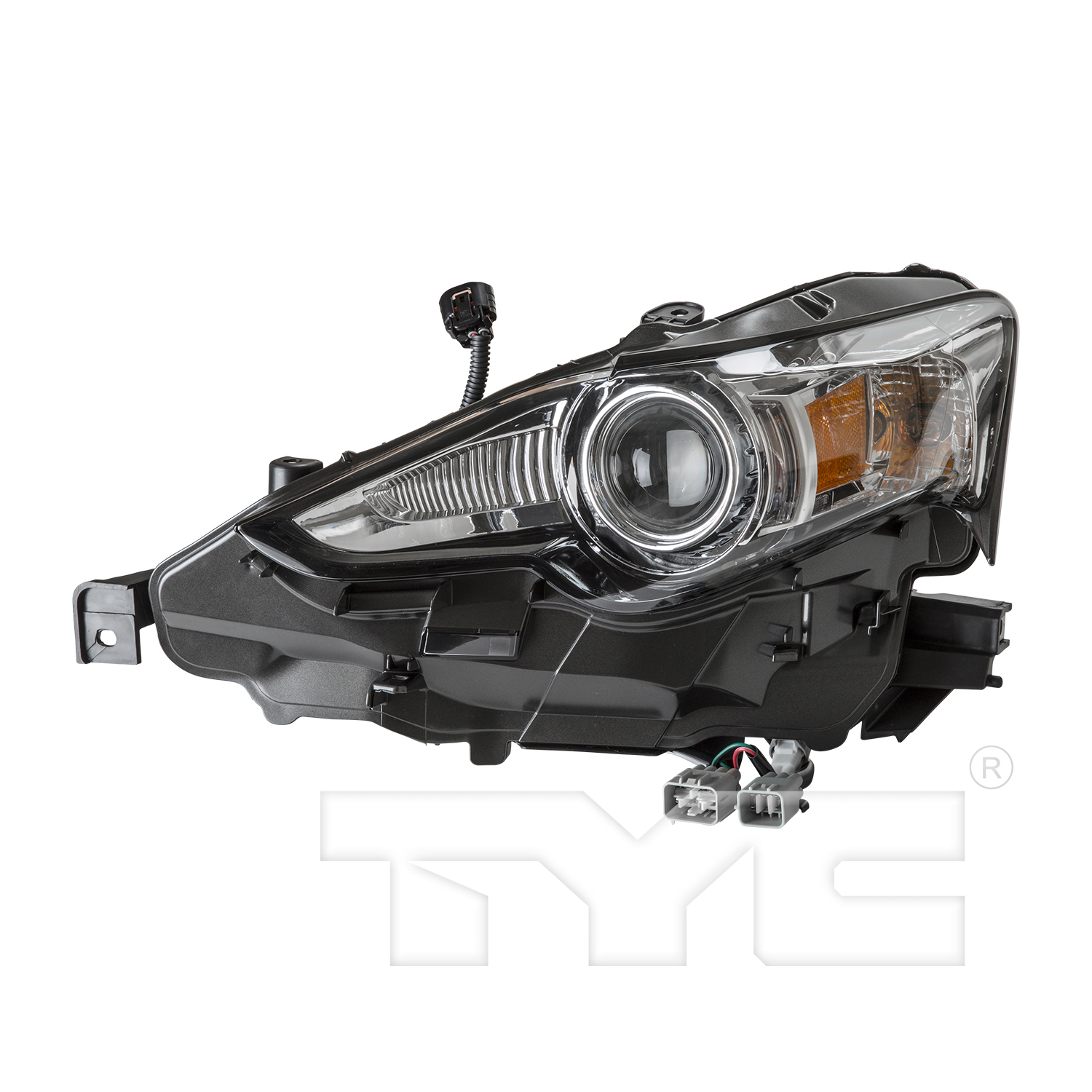 Aftermarket HEADLIGHTS for LEXUS - IS350, IS350,14-16,LT Headlamp assy composite