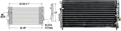 Aftermarket AC CONDENSERS for LEXUS - GS300, GS300,93-97,Air conditioning condenser