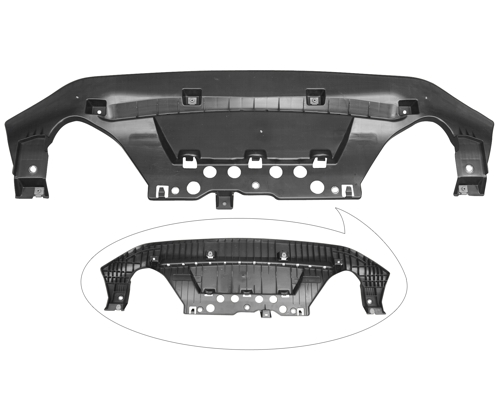 Aftermarket BRACKETS for MAZDA - 3, 3,14-16,Front bumper cover support
