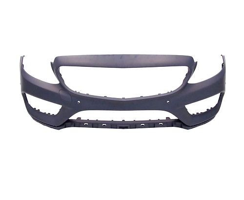 Aftermarket BUMPER COVERS for MERCEDES-BENZ - C43 AMG, C43 AMG,17-18,Front bumper cover