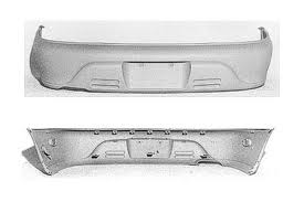Aftermarket BUMPER COVERS for PLYMOUTH - COLT, COLT,93-94,Rear bumper cover
