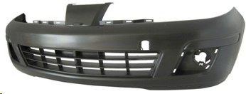 Aftermarket BUMPER COVERS for NISSAN - VERSA, VERSA,07-12,Front bumper cover