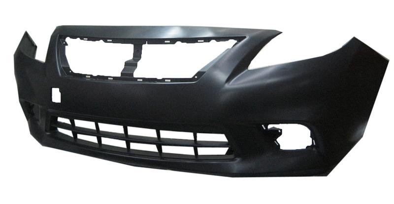 Aftermarket BUMPER COVERS for NISSAN - VERSA, VERSA,12-14,Front bumper cover