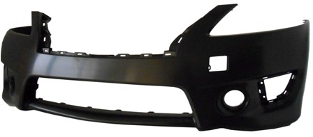 Aftermarket BUMPER COVERS for NISSAN - SENTRA, SENTRA,13-15,Front bumper cover