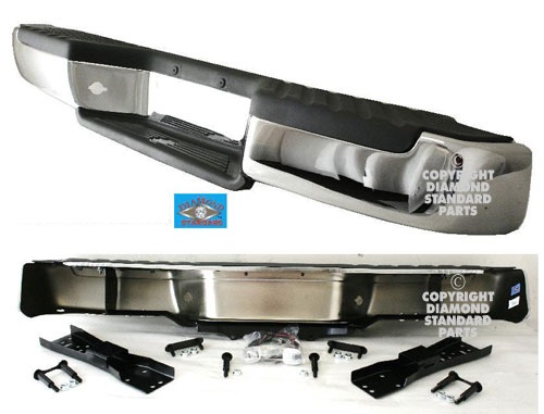 Aftermarket METAL REAR BUMPERS for NISSAN - FRONTIER, FRONTIER,98-04,Rear bumper face bar
