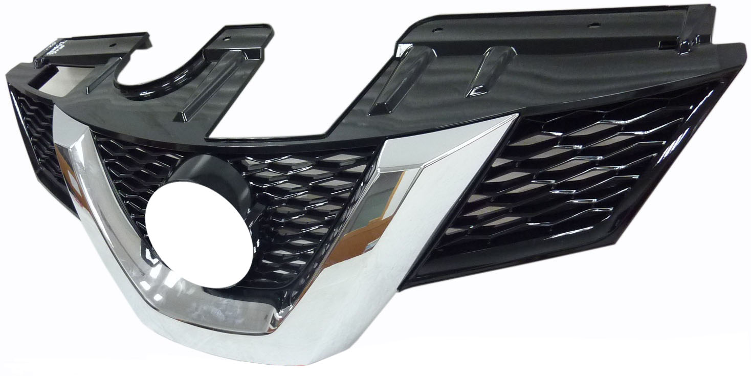 Aftermarket GRILLES for NISSAN - ROGUE, ROGUE,14-15,Grille assy