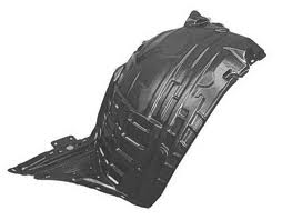 Aftermarket FENDERS LINERS/SPLASH SHIELDS for NISSAN - 350Z, 350Z,06-09,LT Front fender splash shield