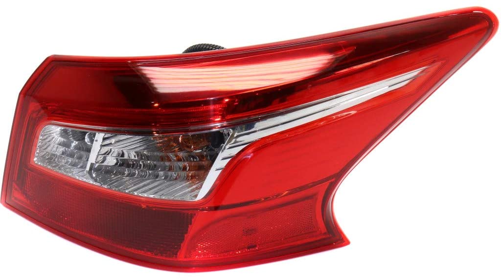 Aftermarket TAILLIGHTS for NISSAN - SENTRA, SENTRA,16-19,RT Taillamp assy outer