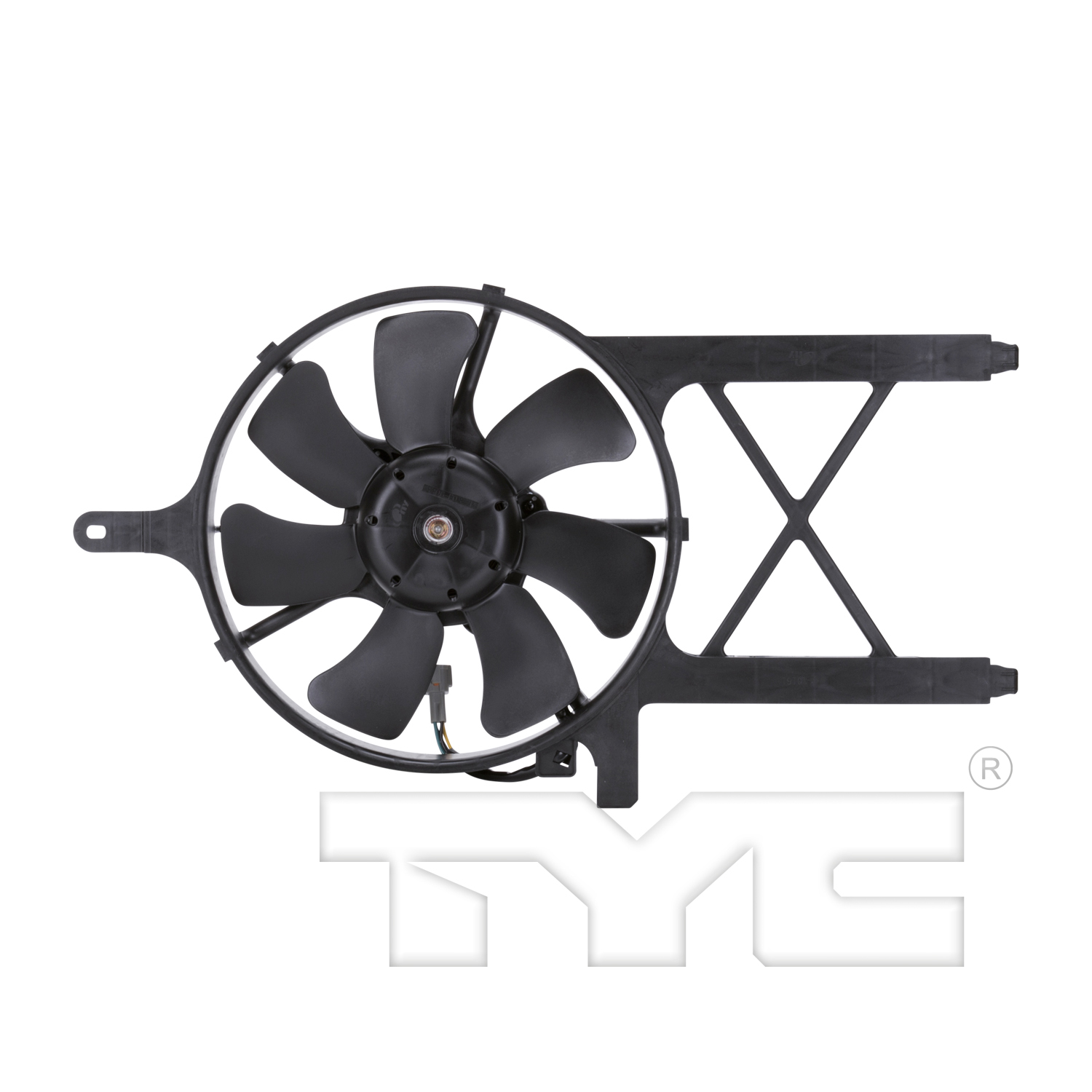 Aftermarket FAN ASSEMBLY/FAN SHROUDS for NISSAN - PATHFINDER, PATHFINDER,05-06,Air conditioning condenser/fan assy