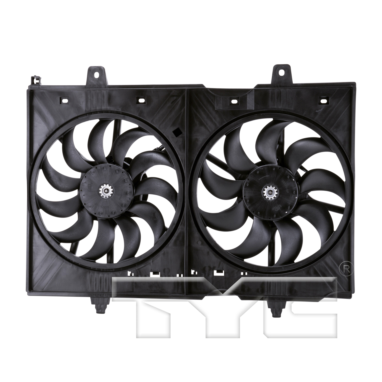 Aftermarket FAN ASSEMBLY/FAN SHROUDS for NISSAN - ROGUE SELECT, ROGUE SELECT,14-15,Radiator cooling fan assy