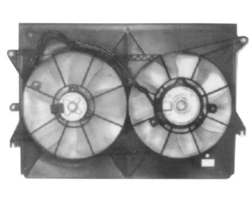 Aftermarket FAN ASSEMBLY/FAN SHROUDS for SCION - TC, tC,05-10,Radiator cooling fan assy