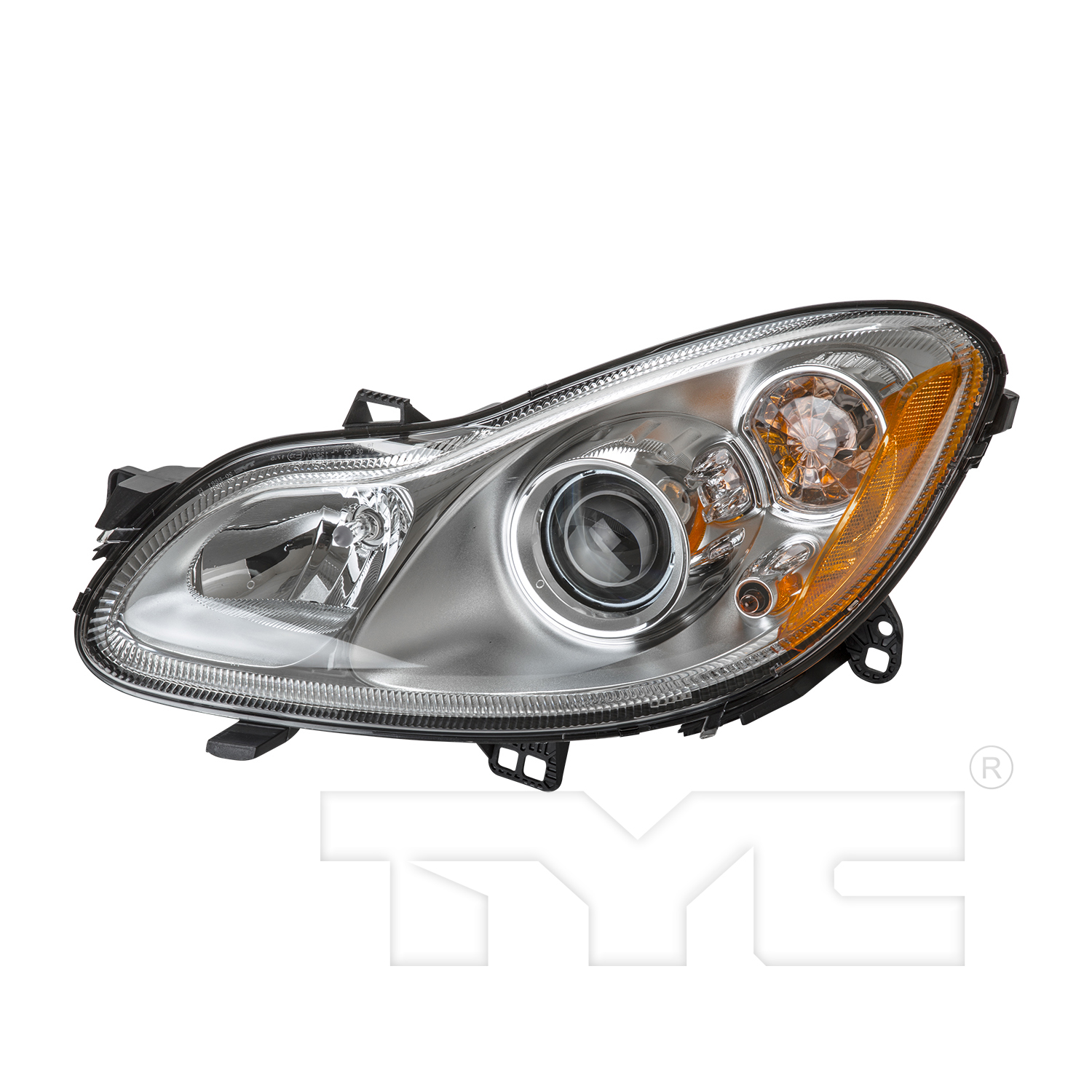 Aftermarket HEADLIGHTS for SMART - FORTWO, FORTWO,10-15,LT Headlamp assy composite