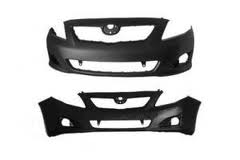 Aftermarket BUMPER COVERS for TOYOTA - COROLLA, COROLLA,09-10,Front bumper cover