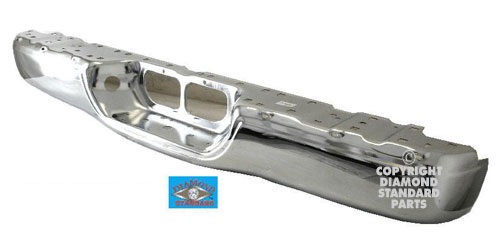 Aftermarket METAL REAR BUMPERS for TOYOTA - TUNDRA, TUNDRA,00-06,Rear bumper face bar