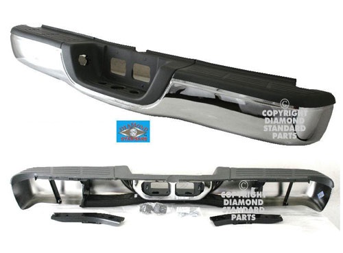 Aftermarket METAL REAR BUMPERS for TOYOTA - TUNDRA, TUNDRA,00-06,Rear bumper assembly