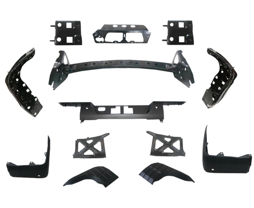 Aftermarket METAL REAR BUMPERS for TOYOTA - TUNDRA, TUNDRA,14-17,Rear bumper assembly