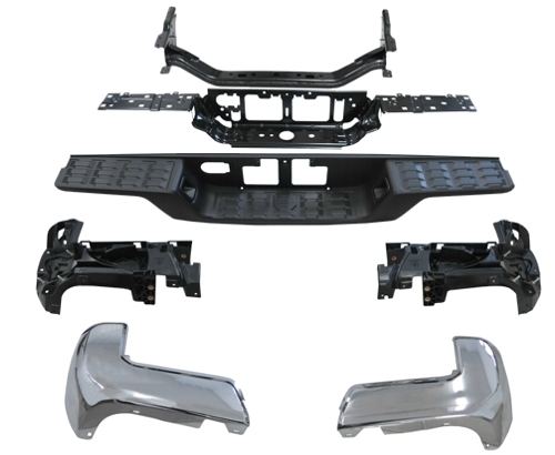 Aftermarket METAL REAR BUMPERS for TOYOTA - TACOMA, TACOMA,16-23,Rear bumper assembly