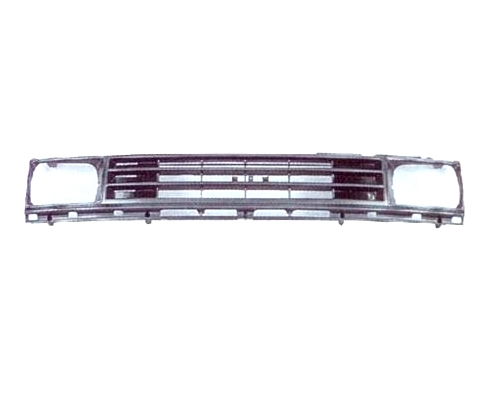 Aftermarket GRILLES for TOYOTA - PICKUP, PICKUP,87-88,Grille assy
