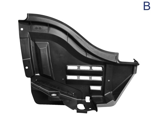 Aftermarket FENDERS LINERS/SPLASH SHIELDS for TOYOTA - TUNDRA, TUNDRA,14-16,RT Front fender inner panel