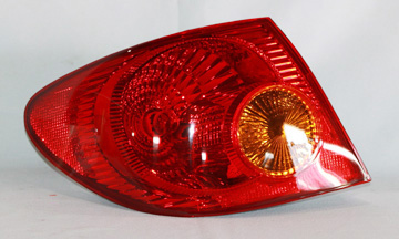 Aftermarket TAILLIGHTS for TOYOTA - COROLLA, COROLLA,03-04,LT Taillamp assy