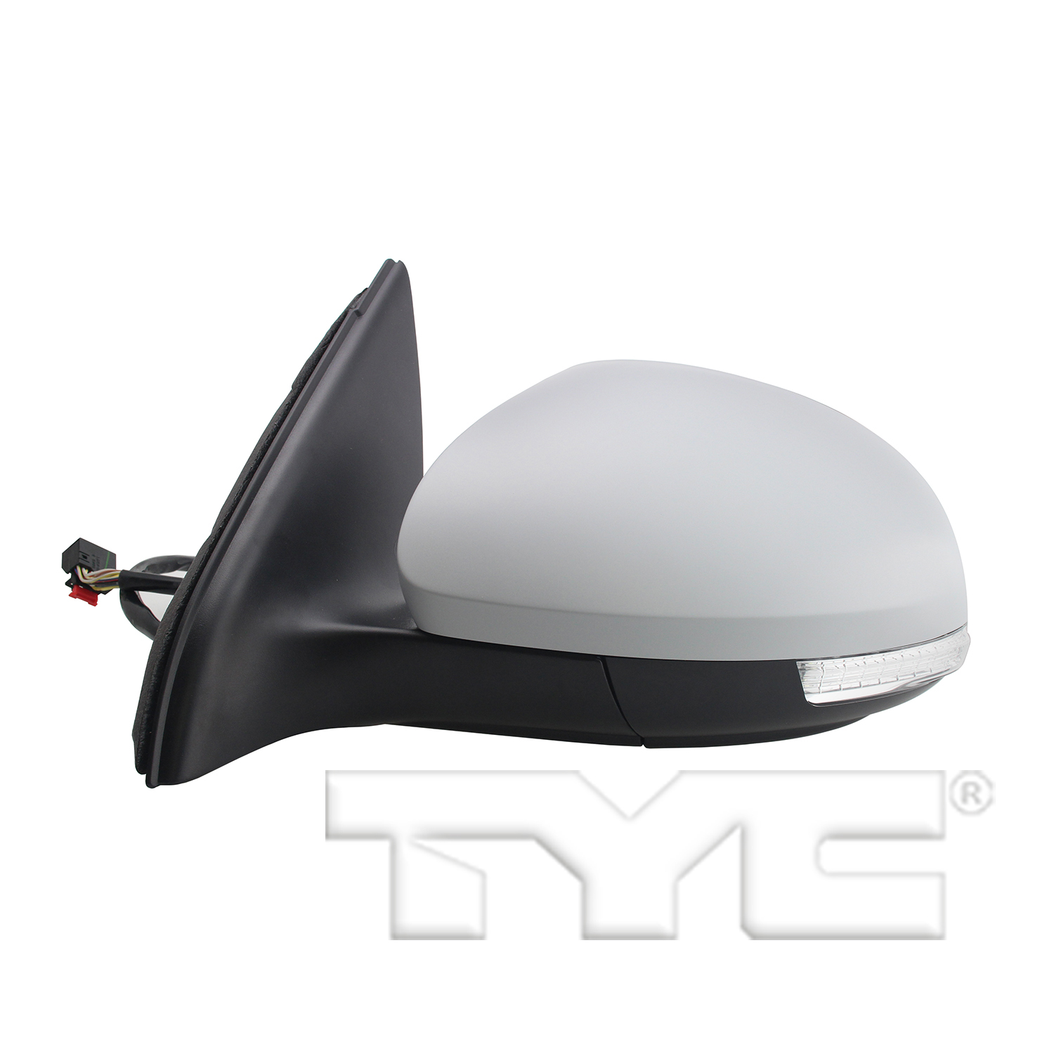 Aftermarket MIRRORS for VOLKSWAGEN - TIGUAN, TIGUAN,09-18,LT Mirror outside rear view