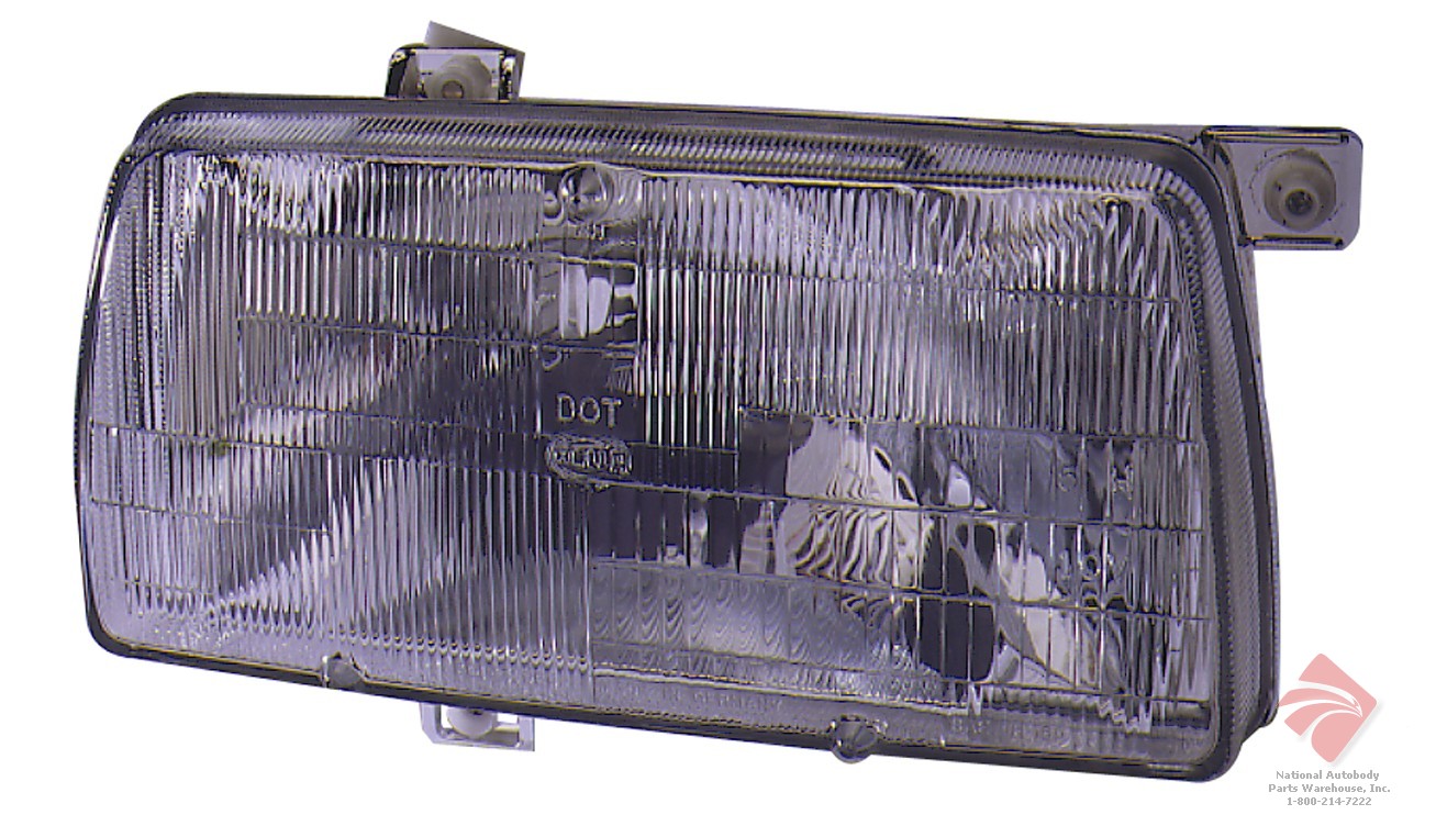 Aftermarket HEADLIGHTS for VOLKSWAGEN - GOLF, GOLF,86-92,RT Headlamp assy composite