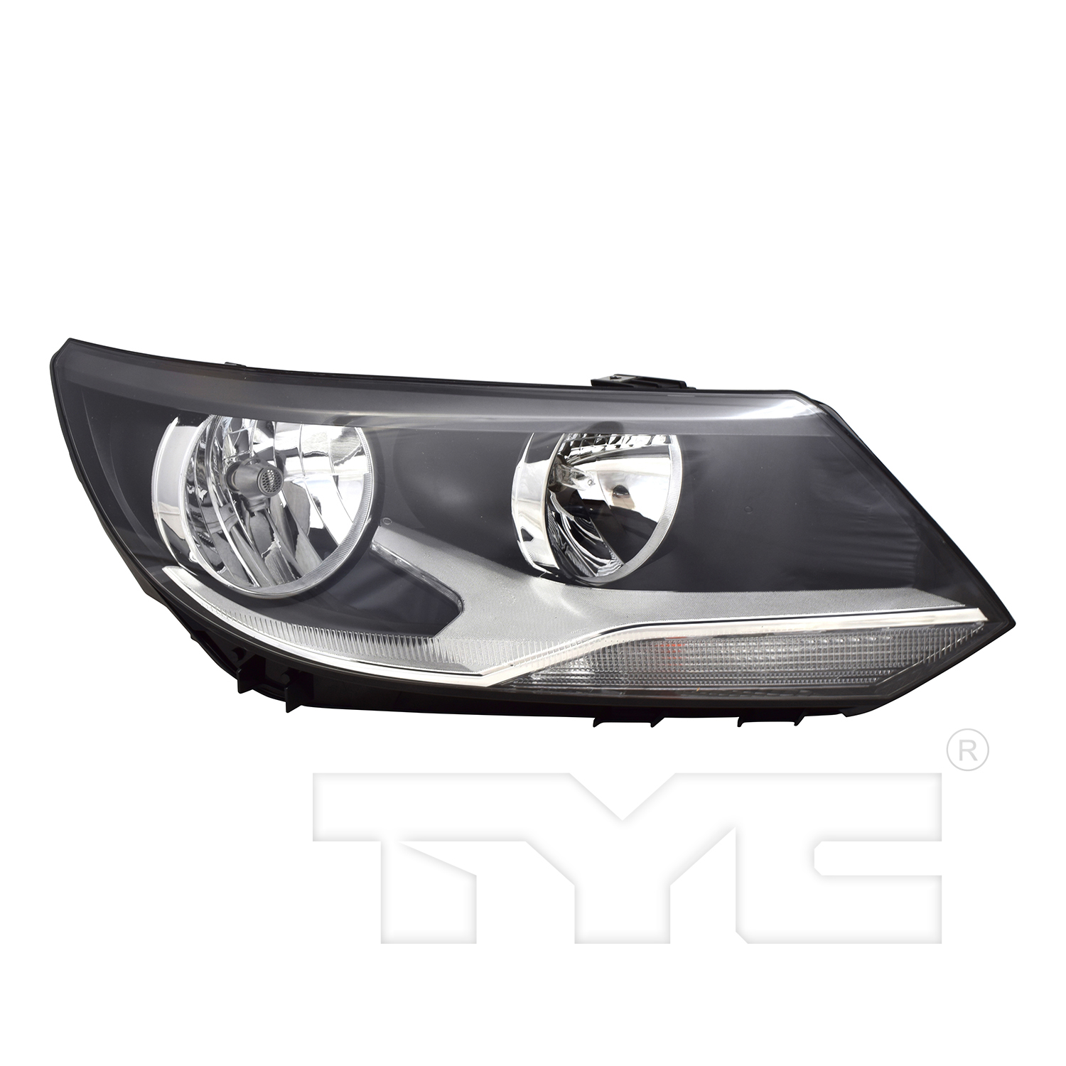 Aftermarket HEADLIGHTS for VOLKSWAGEN - TIGUAN LIMITED, TIGUAN LIMITED,17-18,RT Headlamp assy composite